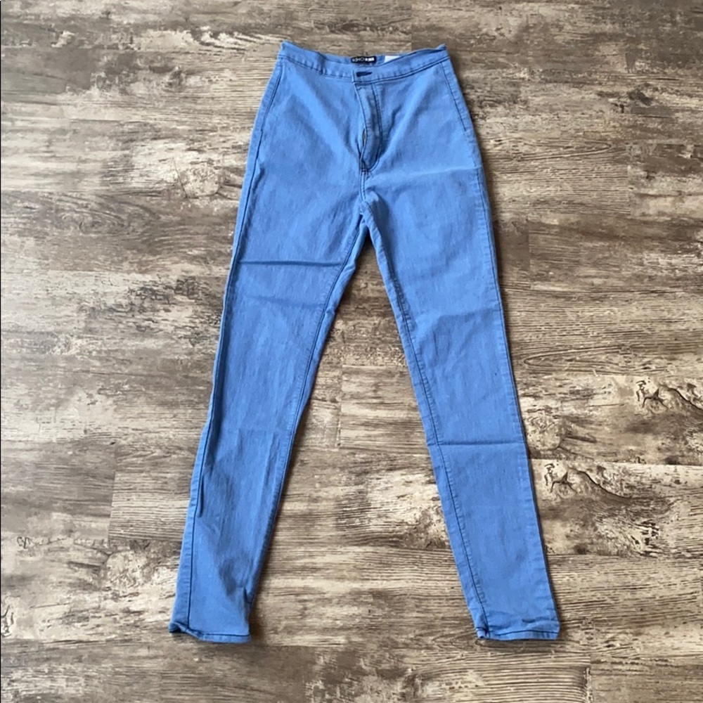 High waisted stretch skinny jean